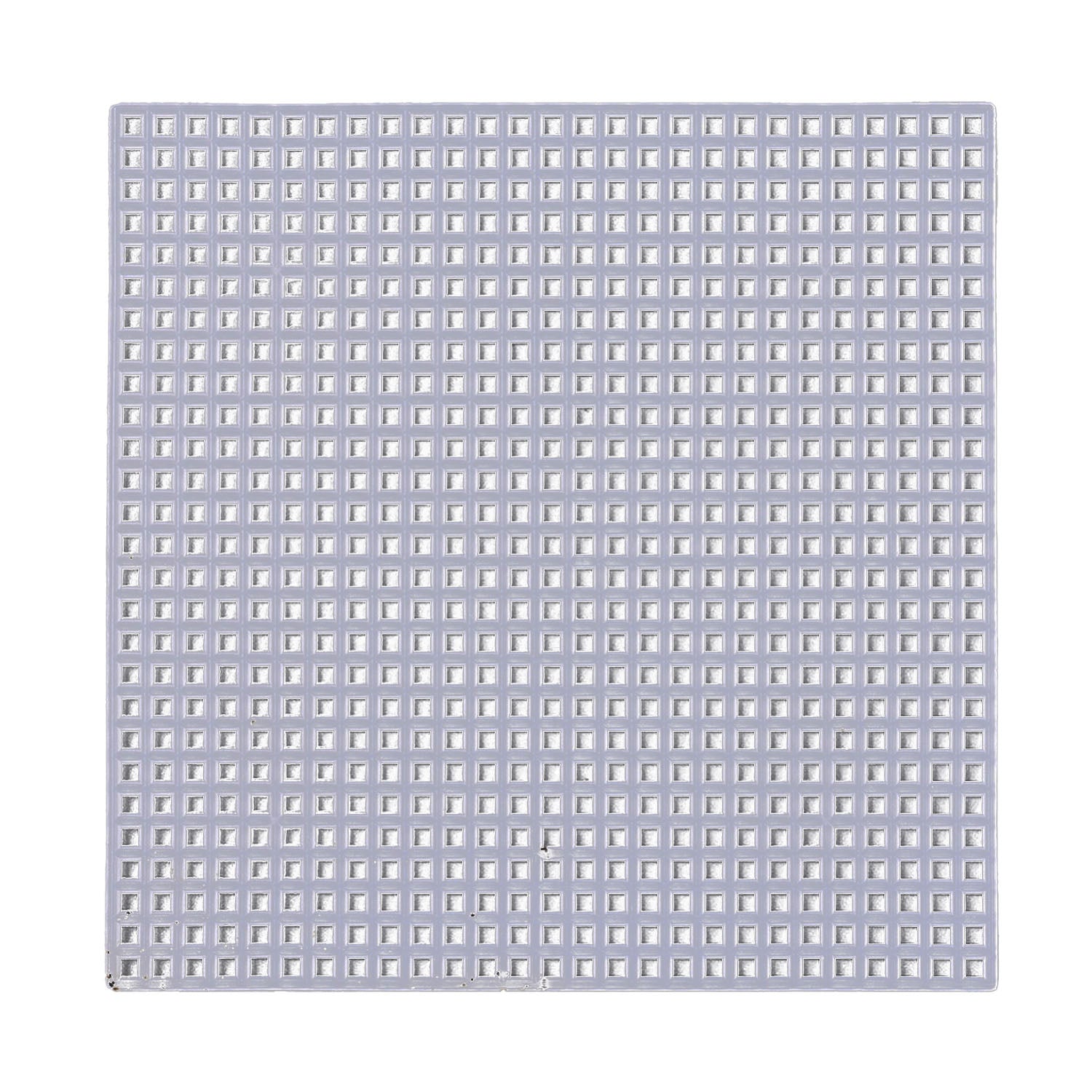 Embroidery Canvas Mesh Plastic Sheets 4.5x4.5 Inch (1 Piece) Square White For Cross Stitching DIY Sewing Knitting Crochet Crafts [ac-sewsupp-00006-m19]