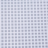 Embroidery Canvas Mesh Plastic Sheets 14x15 Inch (1 Piece) Hole 4x4mm Rectangle White For Cross Stitching DIY Knitting Crochet Crafts [ac-sewsupp-00006-m1]