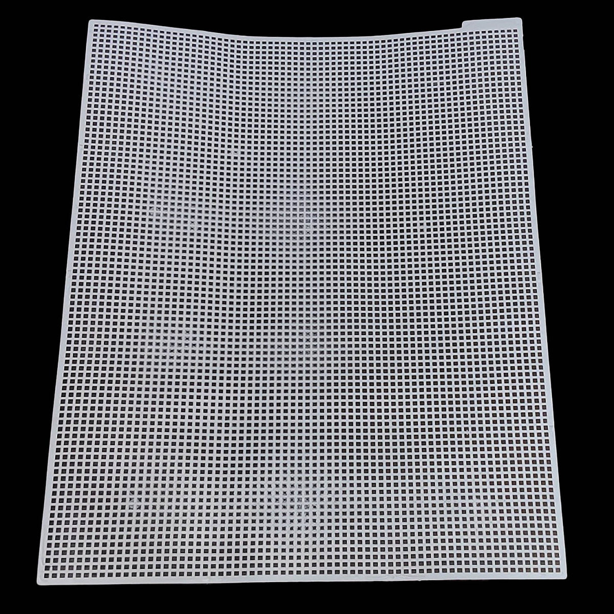 Embroidery Canvas Mesh Plastic Sheets 10x12.5 Inch (1 Piece) Rectangle White For Cross Stitching DIY Sewing Knitting Crochet Crafts