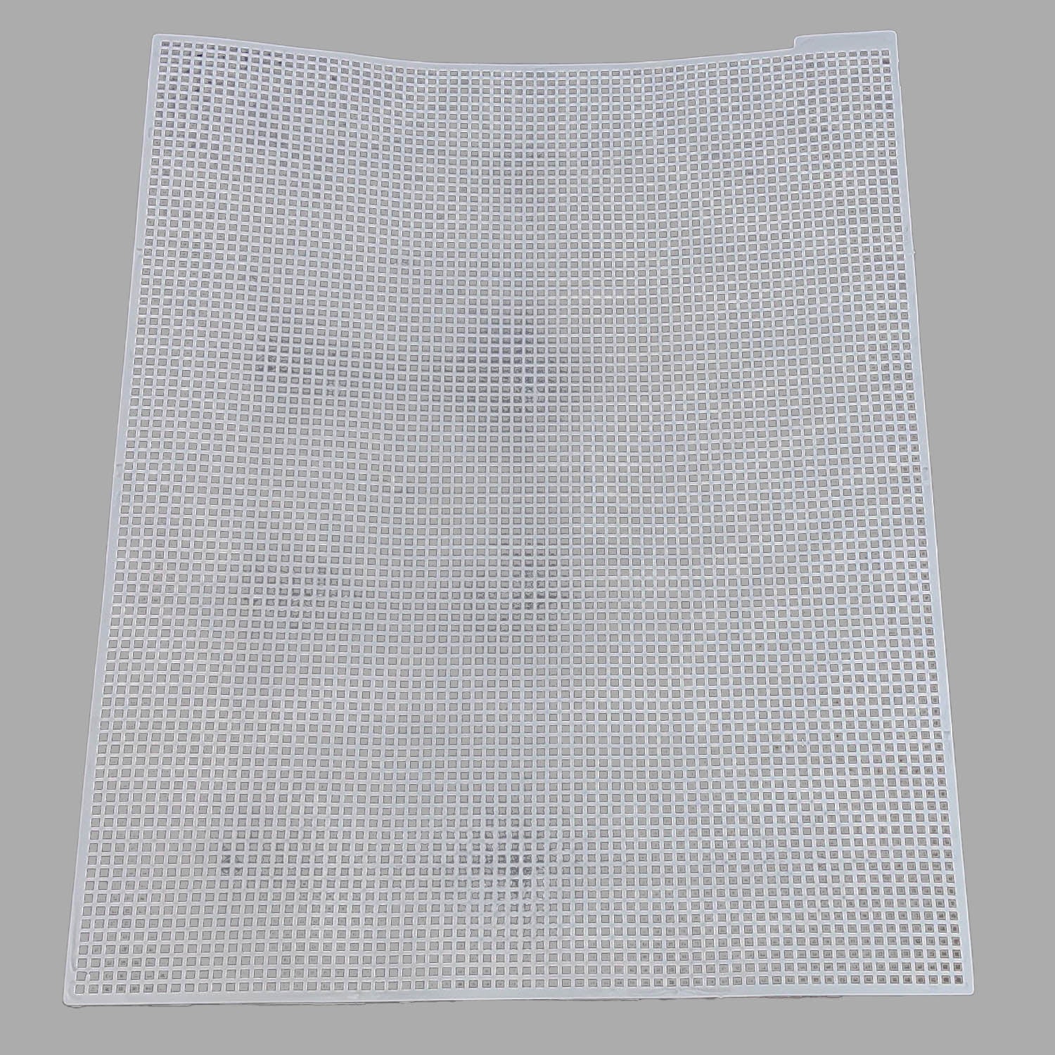 Embroidery Canvas Mesh Plastic Sheets 10x12.5 Inch (1 Piece) Rectangle White For Cross Stitching DIY Sewing Knitting Crochet Crafts
