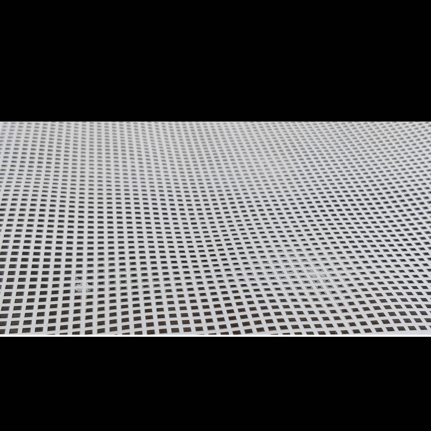 Embroidery Canvas Mesh Plastic Sheets 10x12.5 Inch (1 Piece) Rectangle White For Cross Stitching DIY Sewing Knitting Crochet Crafts