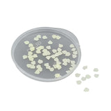 Glow In the Dark Sequins (2 Grams, 1000+ Pieces) Non-Uniform Polygon Decorative Radium Fluorescent Pailletes For DIY Crafts Garments Nails [ac-sewsupp-00008-m2]
