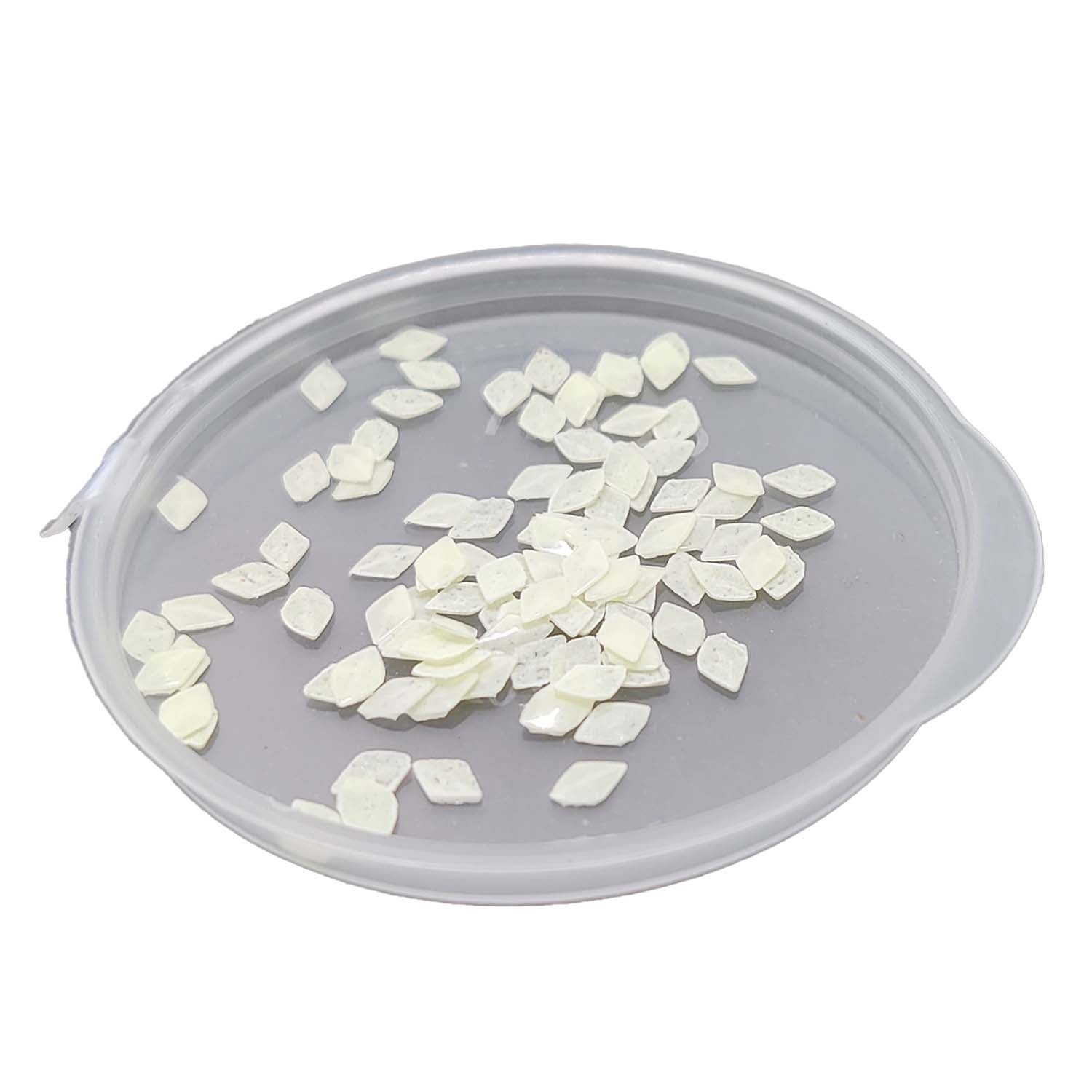 Glow In the Dark Sequins (2 Grams, 1200+ Pieces) Rhombus Decorative Radium Fluorescent Pailletes For DIY Crafts Garments Nails [ac-sewsupp-00008-m7]