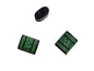 Designer Jewellery Beads Acrylic 11x9x5xmm Rectangle Green (Pack Of 10 Pieces) (#Ot44)