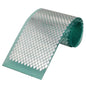 Plastic Foil Stickers 6.5x5 MM Rhombus (1 Sheet, 1500+ Pieces) Silver Color For Packing Coding Identification Markers [jefs-dispcrdtool-00005-m5]