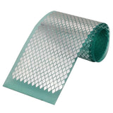 Plastic Foil Stickers 6.5x5 MM Rhombus (1 Sheet, 1500+ Pieces) Silver Color For Packing Coding Identification Markers [jefs-dispcrdtool-00005-m5]