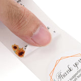 Paper Stickers 1.5 Inch / 3.75 CM (1 Roll, 500 Stickers) Thank You For Supporting My Small Business Printed Round Multicolor Gift Packing Tags [jefs-dispcrdtool-00007-m13]