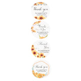 Paper Stickers 1.5 Inch / 3.75 CM (1 Roll, 500 Stickers) Thank You For Supporting My Small Business Printed Round Multicolor Gift Packing Tags [jefs-dispcrdtool-00007-m13]