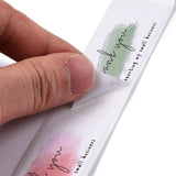 Paper Stickers 3x1 Inch / 7.5x2.5 CM (1 Roll, 150 Stickers) Thank You For Supporting My Small Business Printed Rectangle Multicolor Gift Packing Tags [jefs-dispcrdtool-00007-m15]