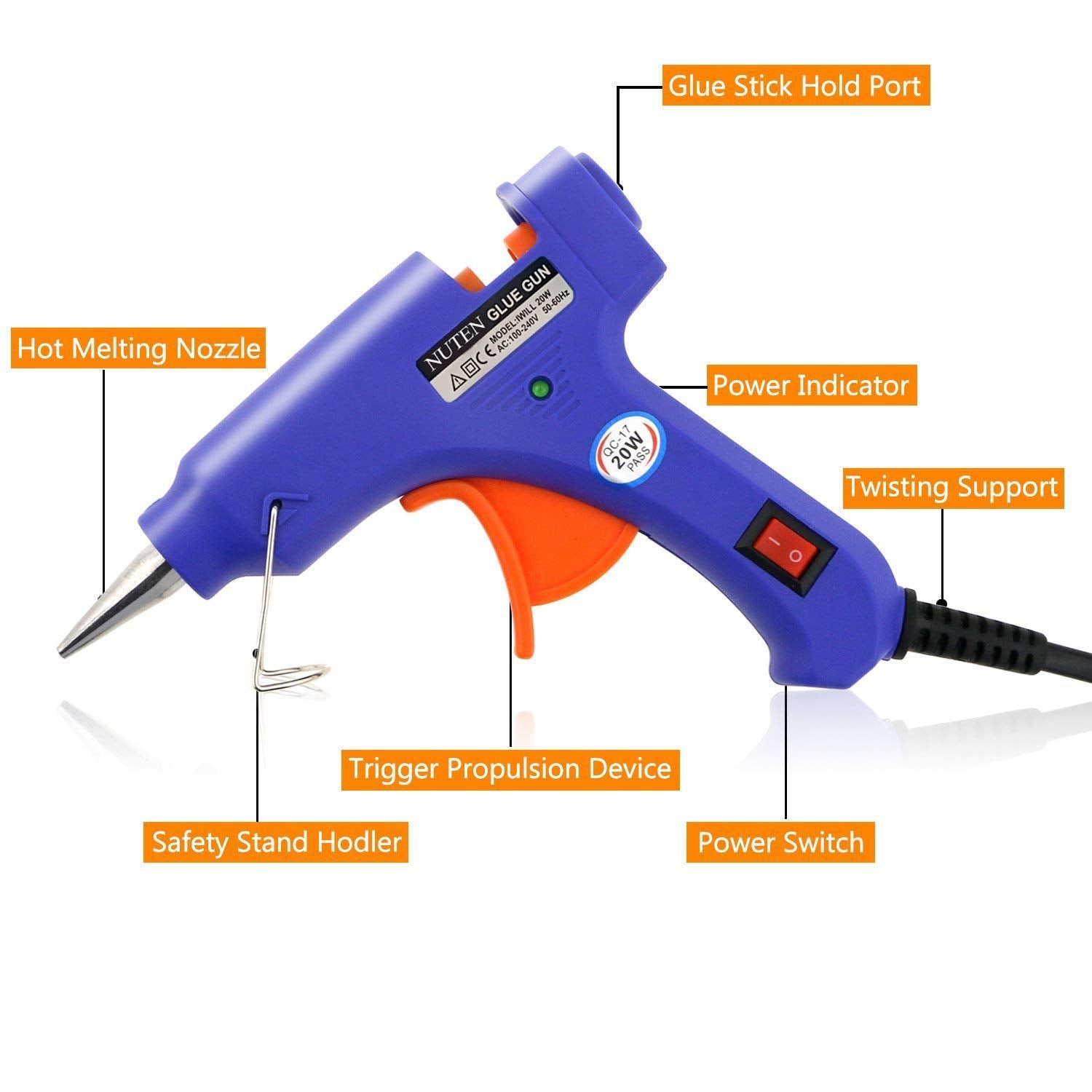 Buy Glue Gun Tool And Stick Supplies For Hot Melt Fixing DIY online ...