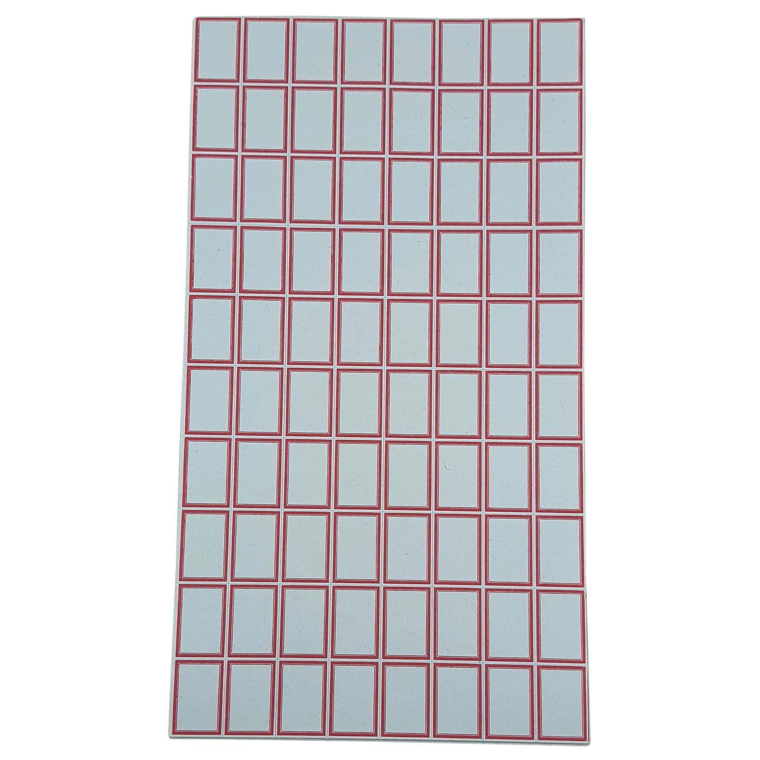 Paper Price Stickers (1 Pack, 3300 Labels) 21x14 MM White Blank Self Adhesive Markers [jefs-dispcrdtool-00039-m3]