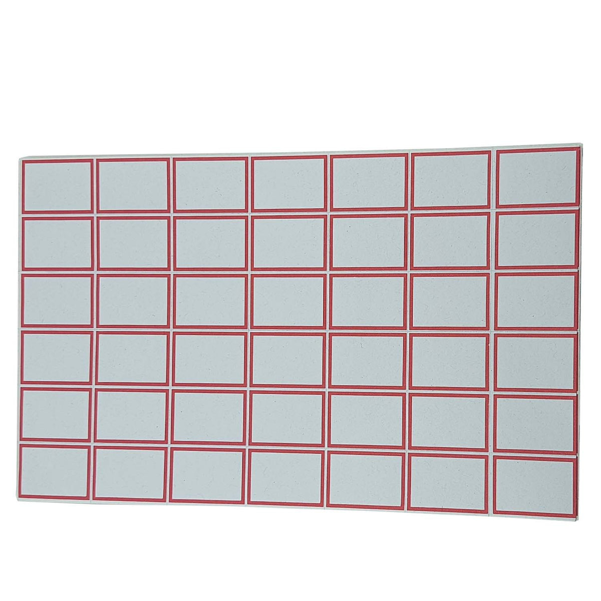 Paper Price Stickers (1 Pack, 1650 Labels) 28x19 MM White Blank Self Adhesive Markers [jefs-dispcrdtool-00039-m5]