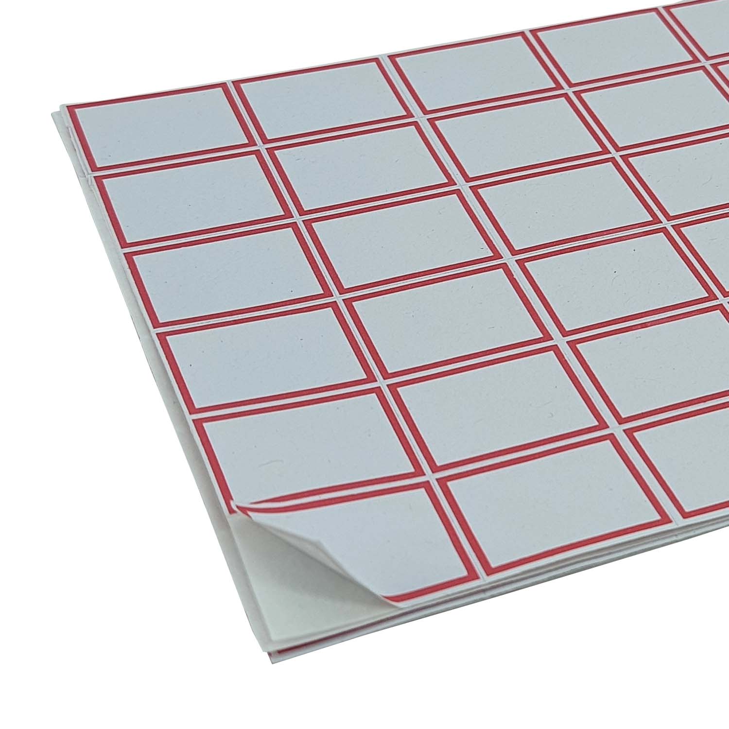 Paper Price Stickers (1 Pack, 1650 Labels) 28x19 MM White Blank Self Adhesive Markers [jefs-dispcrdtool-00039-m5]