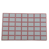Paper Price Stickers (1 Pack, 1650 Labels) 28x19 MM White Blank Self Adhesive Markers [jefs-dispcrdtool-00039-m5]
