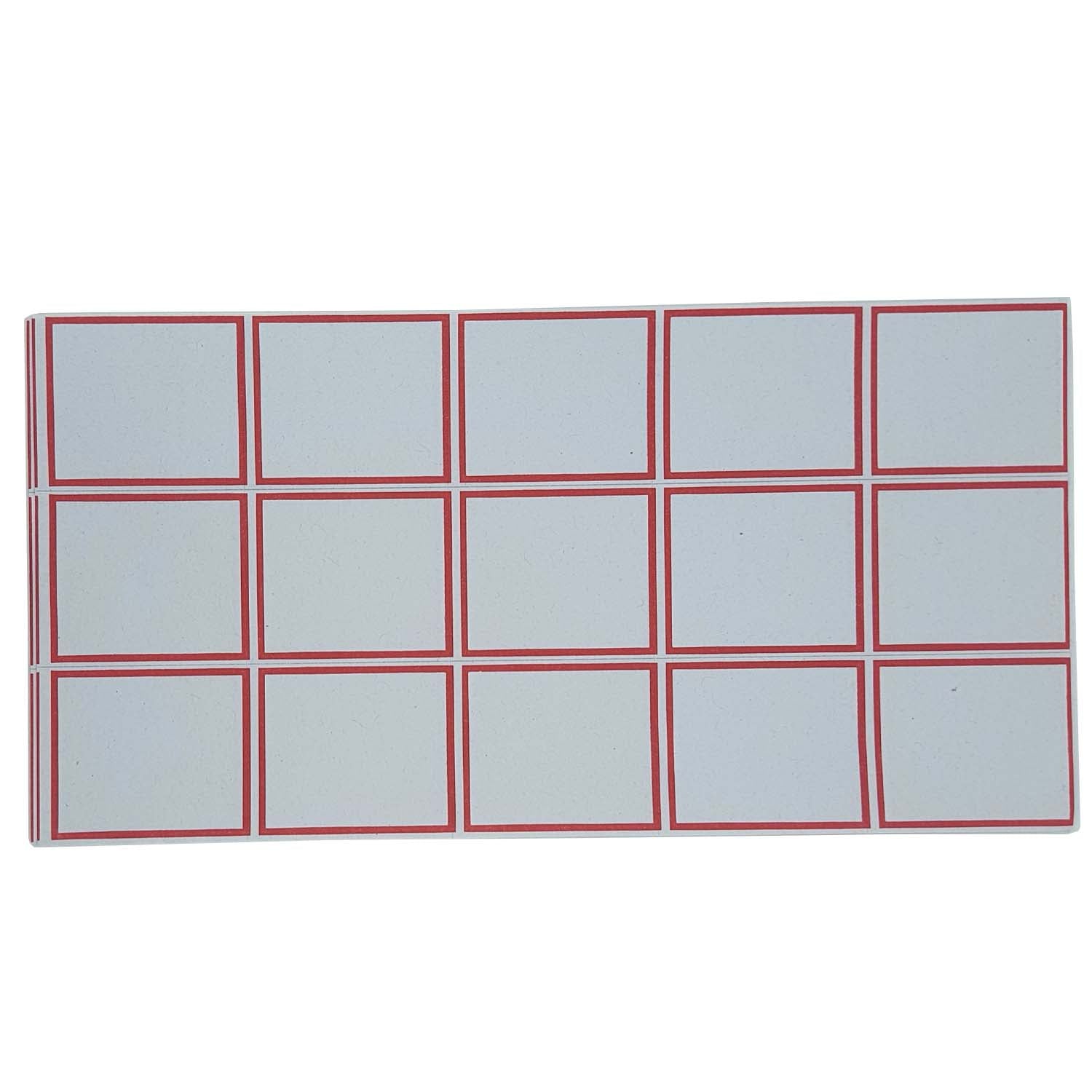 Paper Price Stickers (1 Pack, 720 Labels) 38x34 MM White Blank Self Adhesive Markers [jefs-dispcrdtool-00039-m8]
