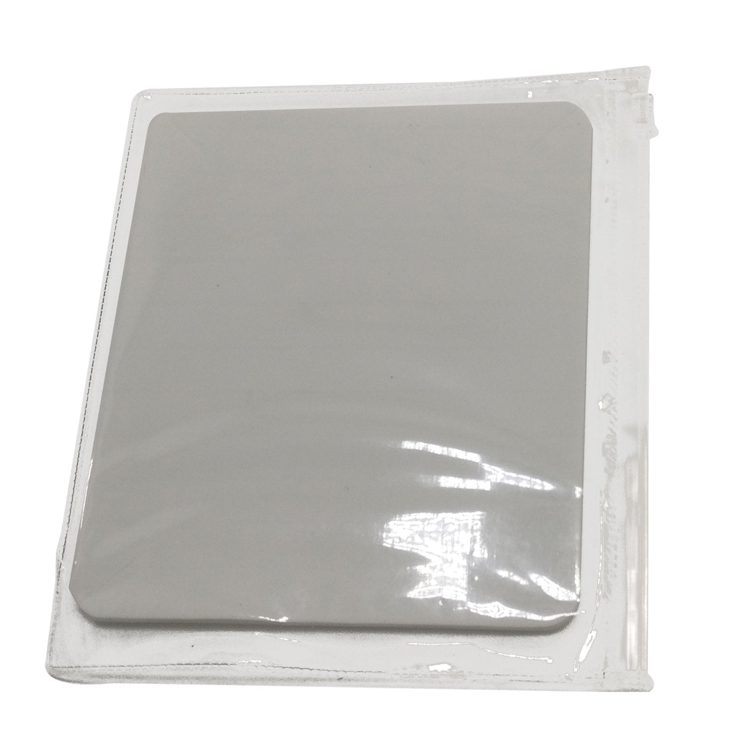 Jewellery Display Packing Zip Pouch With Foam Sponge [7x6 Inch (17x15 CM) [S1]] Rectangle White (Pack of 5 pieces) [jefs-dispcrdtool-00154-m3]