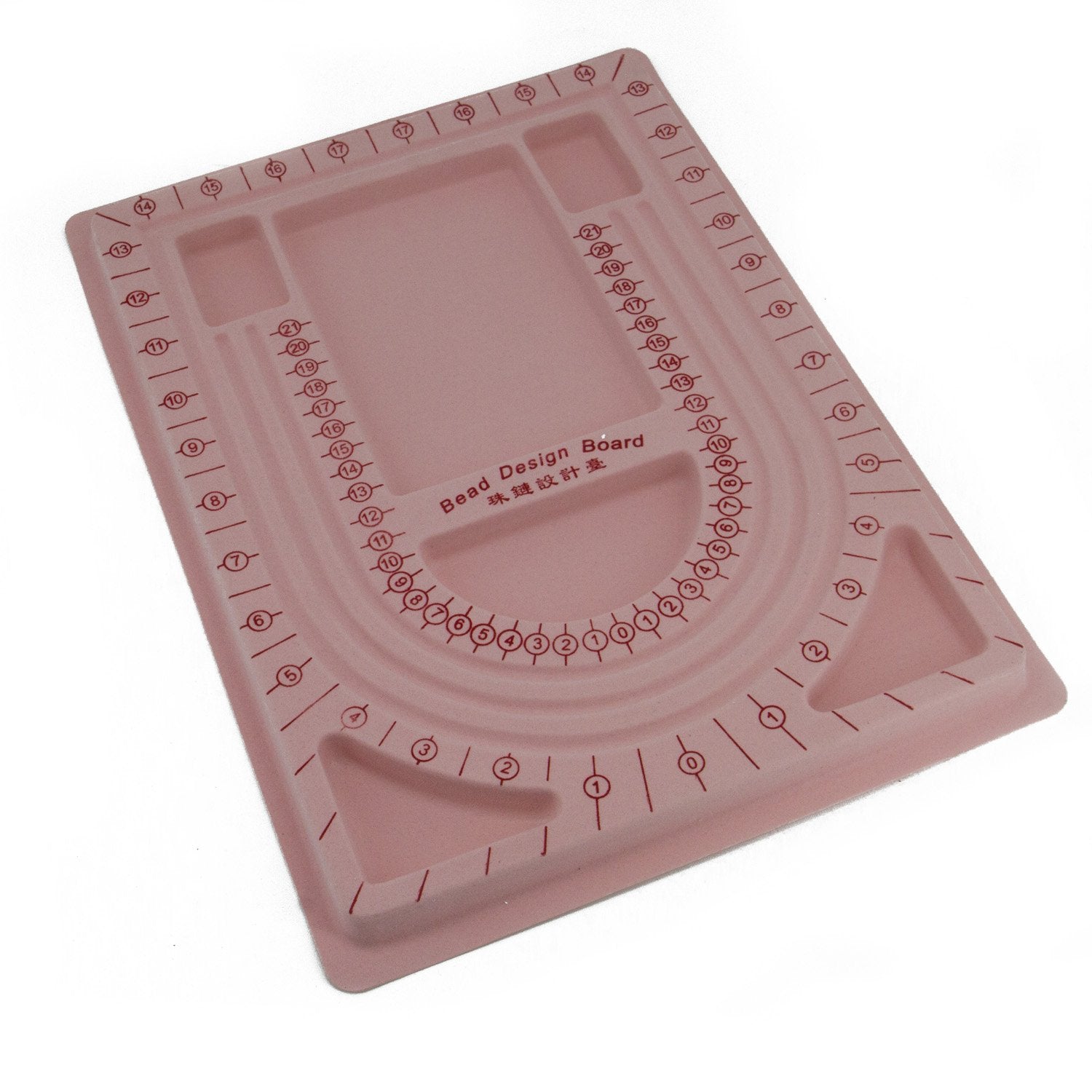 Plastic Beading Designing Tray Board For Jewellery Making and Crafts 32x23cm Rectangle Random Color As Available (Sold as 1 piece) [jefs-dispcrdtool-00174-m1]
