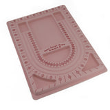 Plastic Beading Designing Tray Board For Jewellery Making and Crafts 32x23cm Rectangle Random Color As Available (Sold as 1 piece) [jefs-dispcrdtool-00174-m1]
