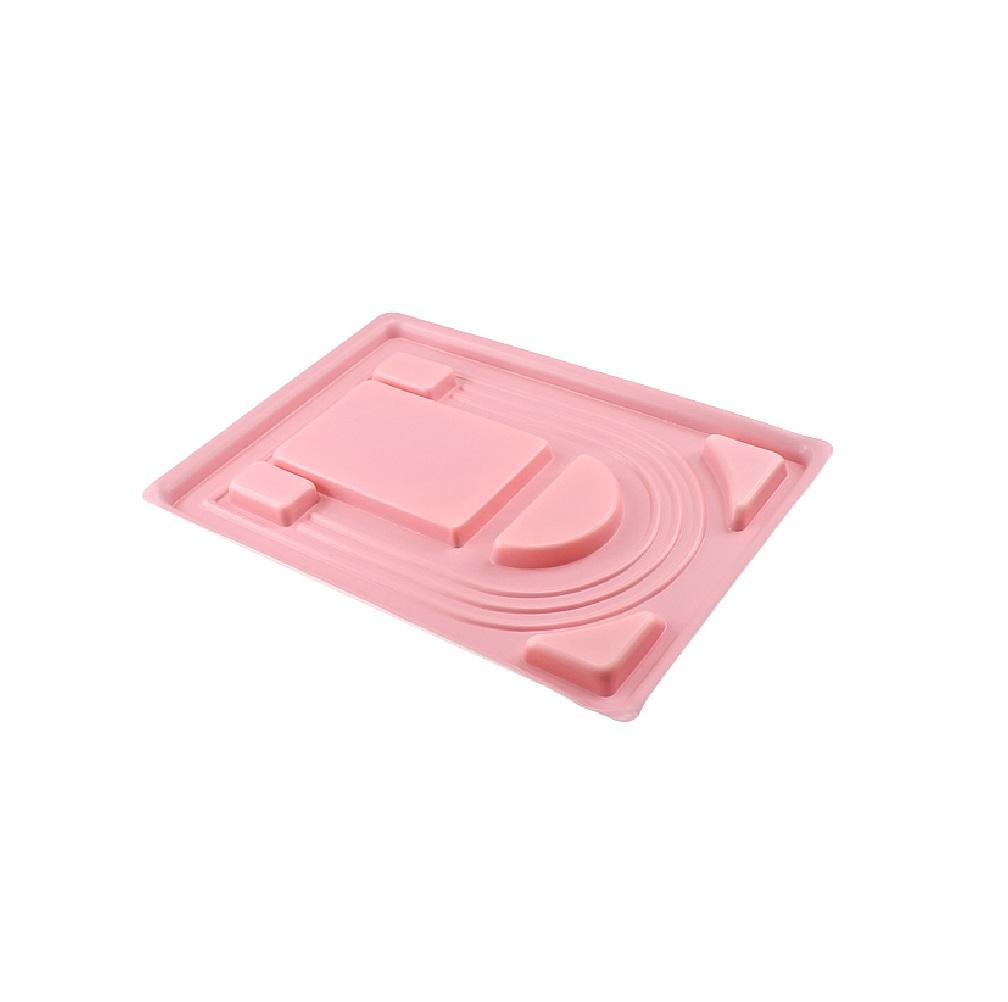 Plastic Beading Designing Tray Board For Jewellery Making and Crafts 32x23cm Rectangle Random Color As Available (Sold as 1 piece) [jefs-dispcrdtool-00174-m1]
