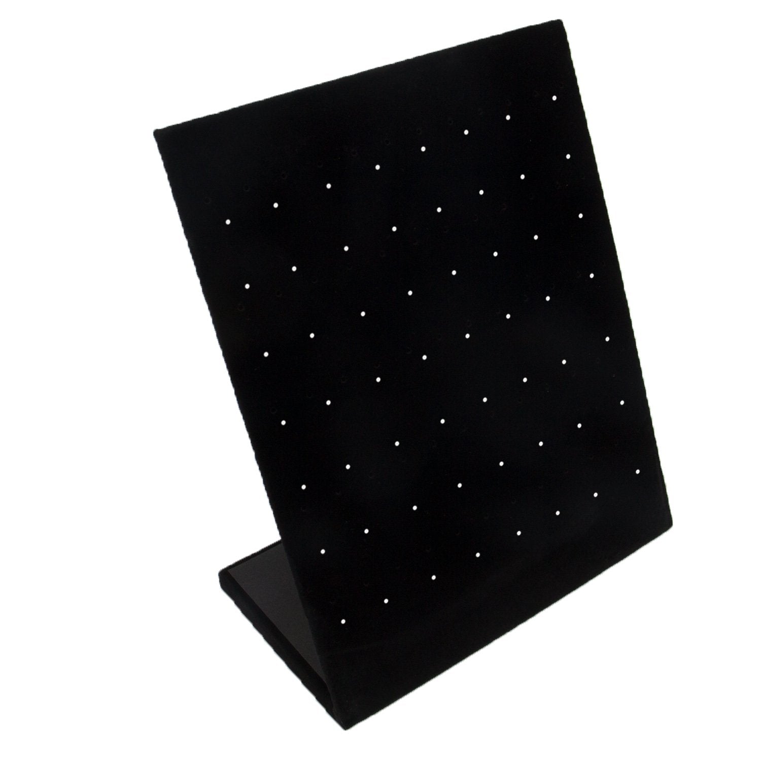 Velvet Earring Display Stand For 30 Pairs 22x20x10xcm Rectangle [jefs-dispcrdtool-00191]