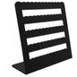 Acrylic Earring Display Stand For 30 Pairs (24 + 6 Pairs) 11 Inch Rectangle [Black] (Sold as 1 piece) [jefs-dispcrdtool-00215-m3]
