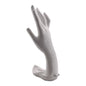 Plaster Of Paris Plastic Finger Ring Bracelet Display Stand Mannequin 24x11x8xcm Hand [jefs-dispcrdtool-00216]