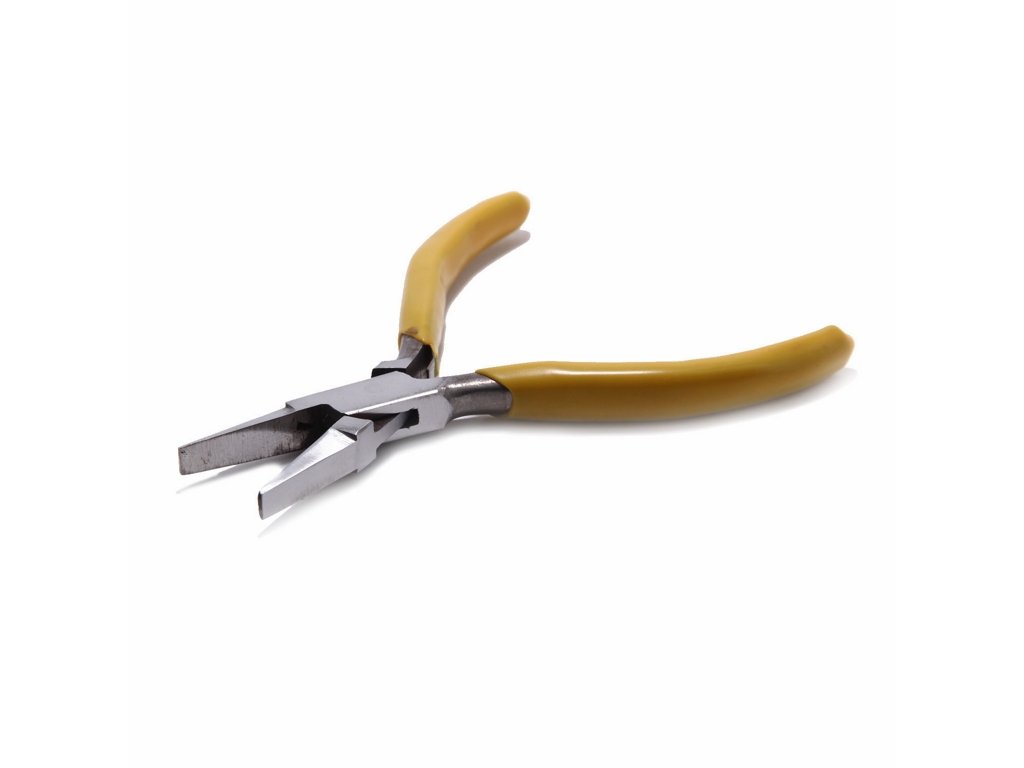 Stainless Steel Flat Nose Plier 5 Inch For Jewellery Making [jefs-dispcrdtool-00219-m4]