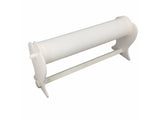 Acrylic Bangle Display Stand (1 Piece) Roll White 1 Layer 9x2 Inch [jefs-dispcrdtool-00221-white-m1]