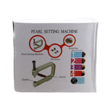 Pearl Setting Machine 6 Inch Punching Tool For 6 to 10 MM Beads (1 Set) Multipurpose Embroidery Sewing Art Crafts Decoration [jefs-dispcrdtool-00225-m1]