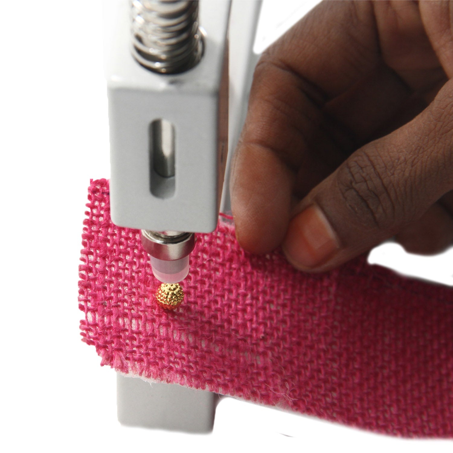 Pearl Setting Machine 6 Inch Punching Tool For 6 to 10 MM Beads (1 Set) Multipurpose Embroidery Sewing Art Crafts Decoration [jefs-dispcrdtool-00225-m1]