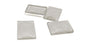 Glass Patch Embellishments Cabochons 25x18x5xmm Rectangle Transparent Color (Pack of 4 pieces) [jefs-embelshcabo-00001-m6]