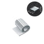 Mini 5 MM Self Adhesive Glass Mirror Stickers (1 Roll, 480 Pieces) Transparent Square For Embroidery Crafts Jewellery Making Decoration [jefs-embelshcabo-00005-m1]