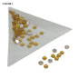 Imitation Kundan Stones Flat Back Acrylic 4.2x2.1mm Round For Jewellery Making Sewing Embroidery Garment Embellishments [jefs-embelshcabo-00122]