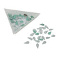 Small Glass Mirrors Drop 8.5x4mm (400 Pieces) For Sewing Embroidery Crafts Jewellery Multipurpose Transparent Color (25 Gm Weight) [jefs-embelshcabo-00124-m7]
