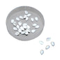 Imitation Kundan Stones Flatback Acrylic 10x6.25x2 MM Drop For Jewellery Making Garment Embellishments [jefs-embelshcabo-00126]