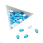 Imitation Kundan Stones Flatback Acrylic 10x6.25x2 MM Drop For Jewellery Making Garment Embellishments [jefs-embelshcabo-00126]