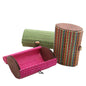 Eco Friendly Bamboo Wooden Handicrafts Gift Boxes 13x7x4 CM (1 Piece) Storage Multipurpose Decorative Oval [Random Color] [jefs-giftbagbox-00037-m1]