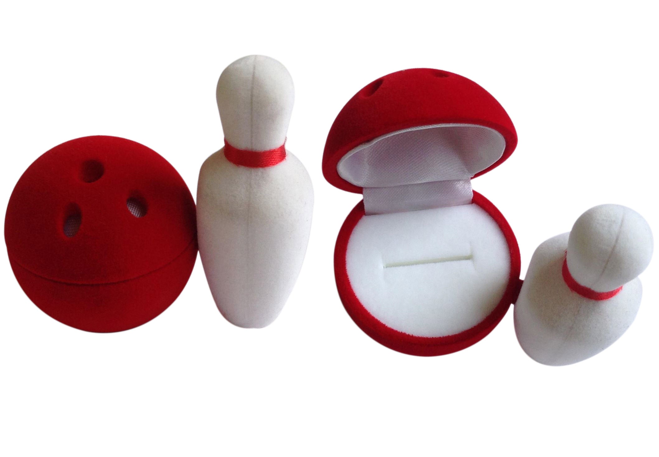 Velvet Fancy Ring Gift Packing Boxes (1 Piece, Random Shape & Color As Available) [jefs-giftbagbox-00065-mix1]