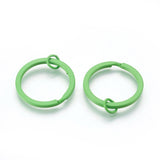 Colored Keychain Making Iron Split Key Rings (5 Pieces) 30 MM / 1.18 Inch Base Loops [jefs-gnrlcrftsupp-00041-m0]
