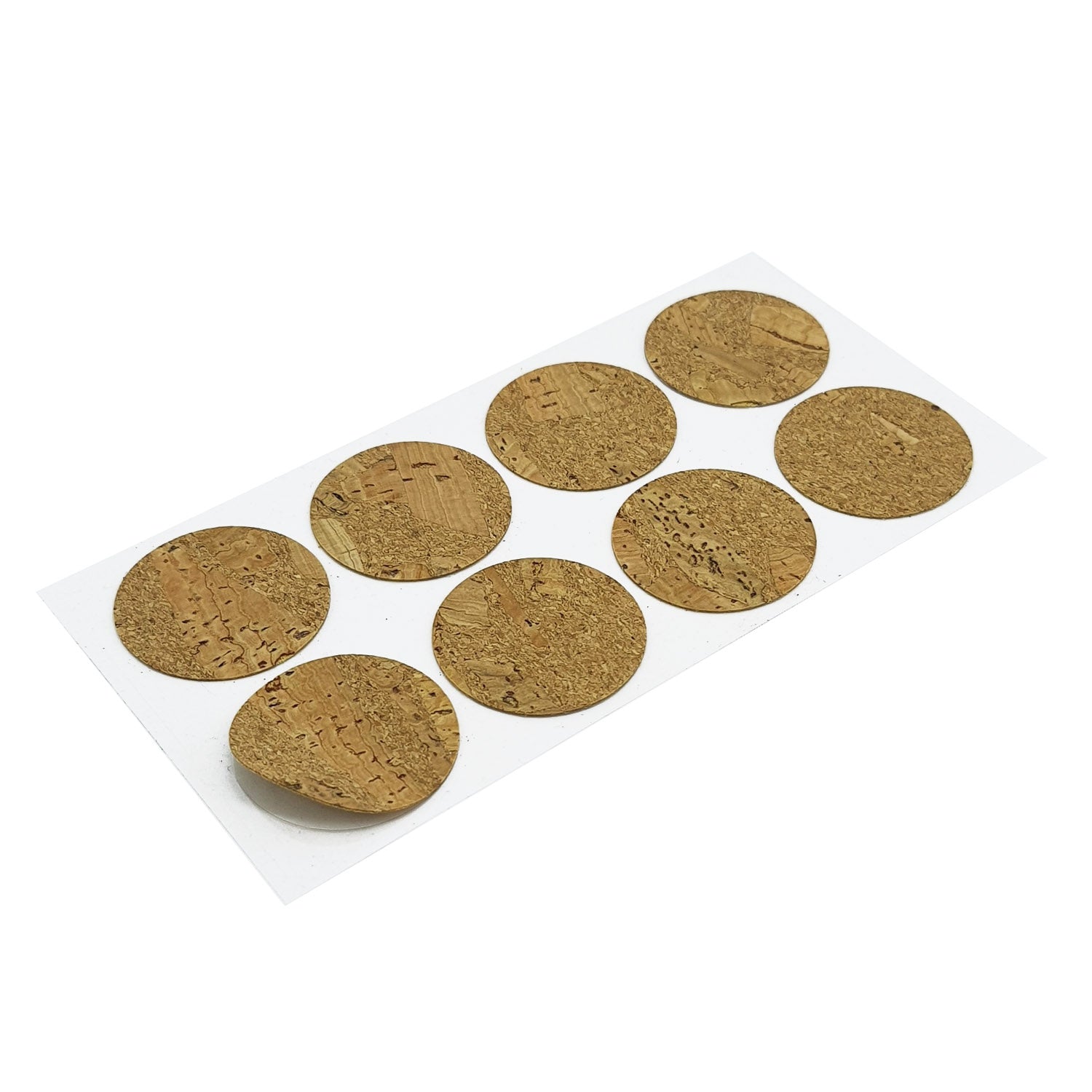 Self Adhesive Cork Stickers Mixed Shapes & Sizes (3 to 6 CM, Total 36 Pieces) Sheets Labels For DIY Crafts Coaster Utilities Decoration Party [jefs-gnrlcrftsupp-00042-combo1]
