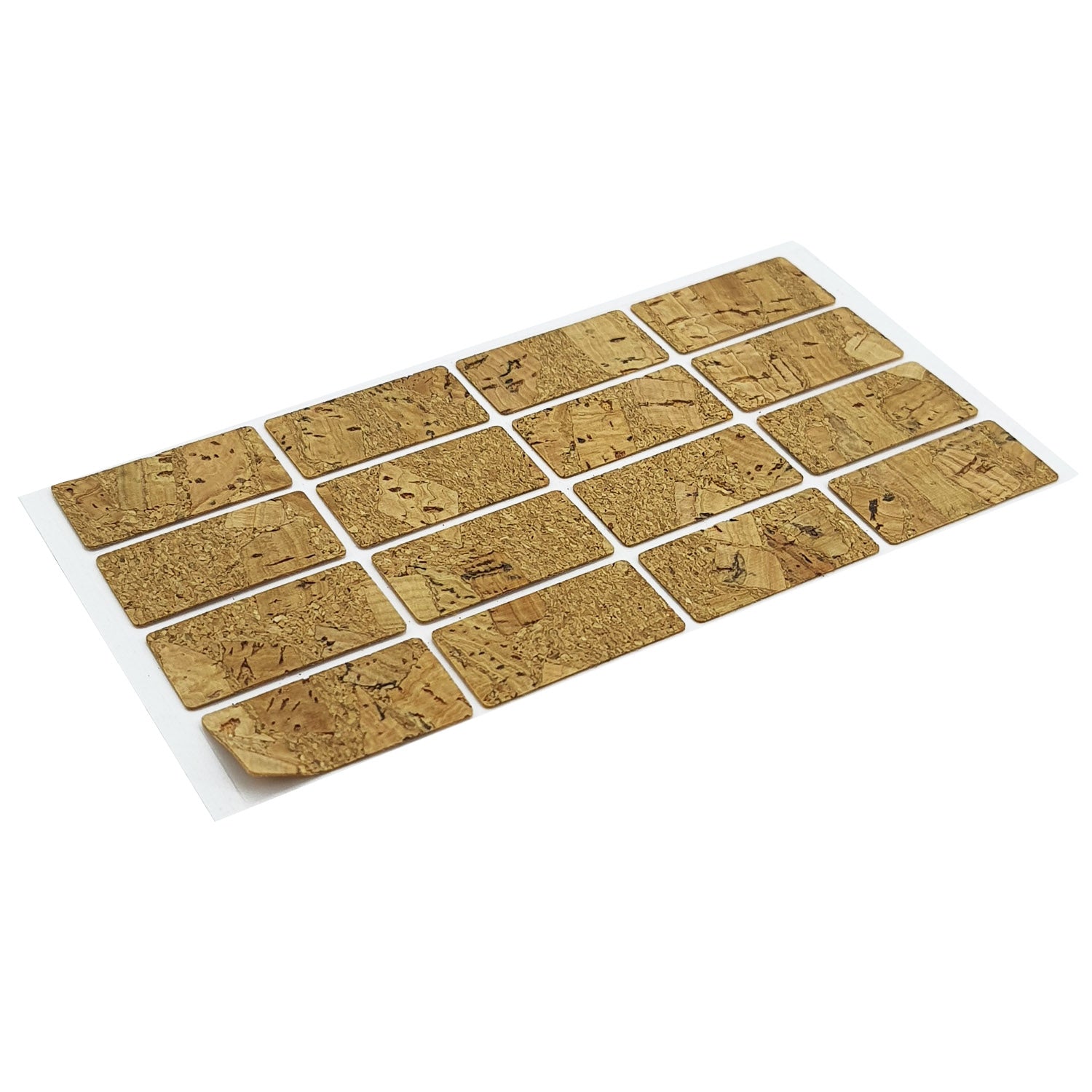 Self Adhesive Cork Stickers Mixed Shapes & Sizes (3 to 6 CM, Total 36 Pieces) Sheets Labels For DIY Crafts Coaster Utilities Decoration Party [jefs-gnrlcrftsupp-00042-combo1]