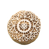 Wooden Carved Stamps (6 Pieces, Random Design) Block Printing For Crafts Mehendi Cookies Tattoo Painting Clay Fabric [jefs-gnrlcrftsupp-00044-m1]