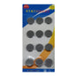 Ferrite Magnets Round 17x4 MM (1 Set x 12 Pieces) Black For DIY Crafts Projects Jewellery Decoration Utilities [jefs-gnrlcrftsupp-00048-m1]