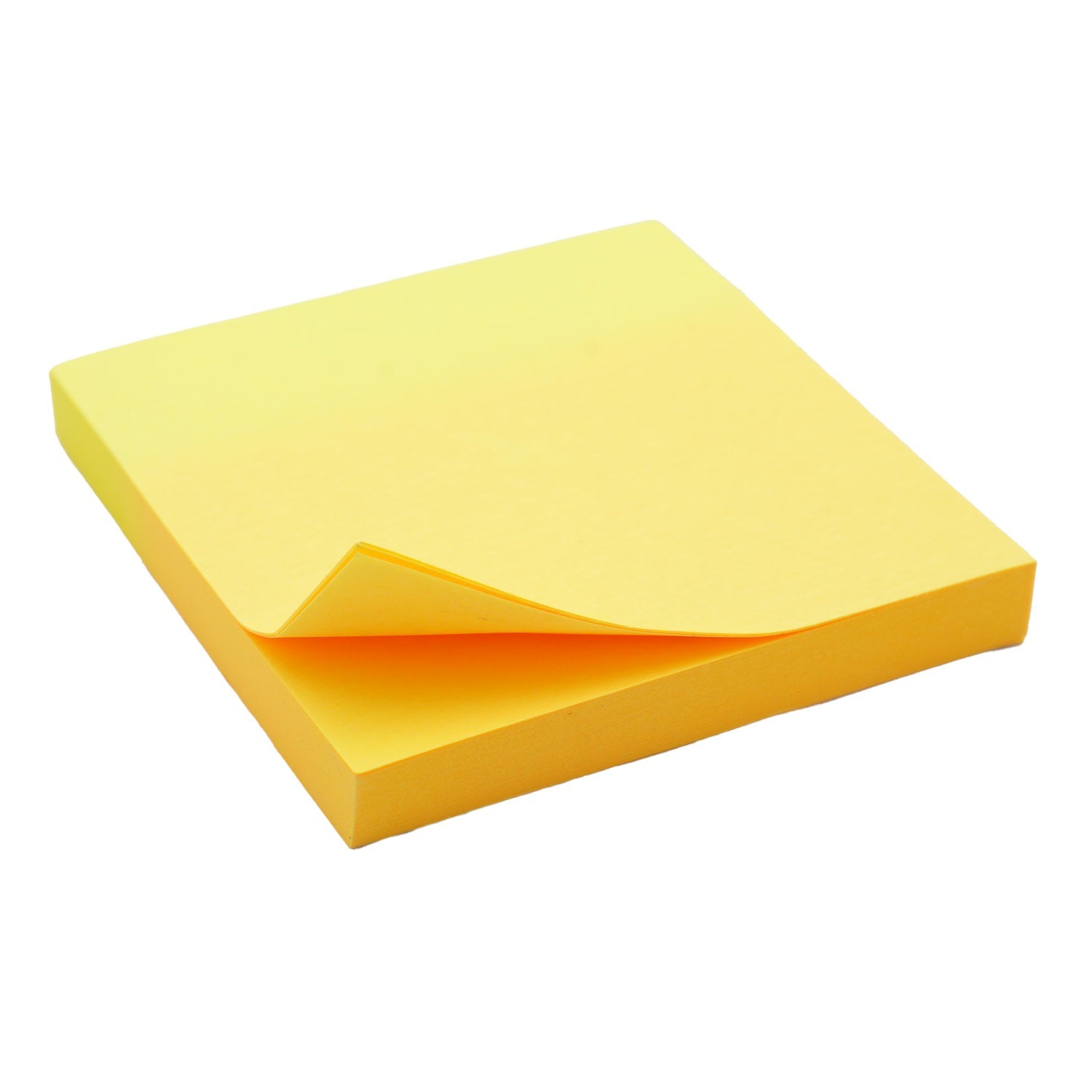 Plain Sticky Notes 3x3 Inch Assorted Color Gift Label Paper Tag Stickers (Pack of 1 Piece, 100 Sheets Per Piece) [jefs-offcstnry-00013-m8]