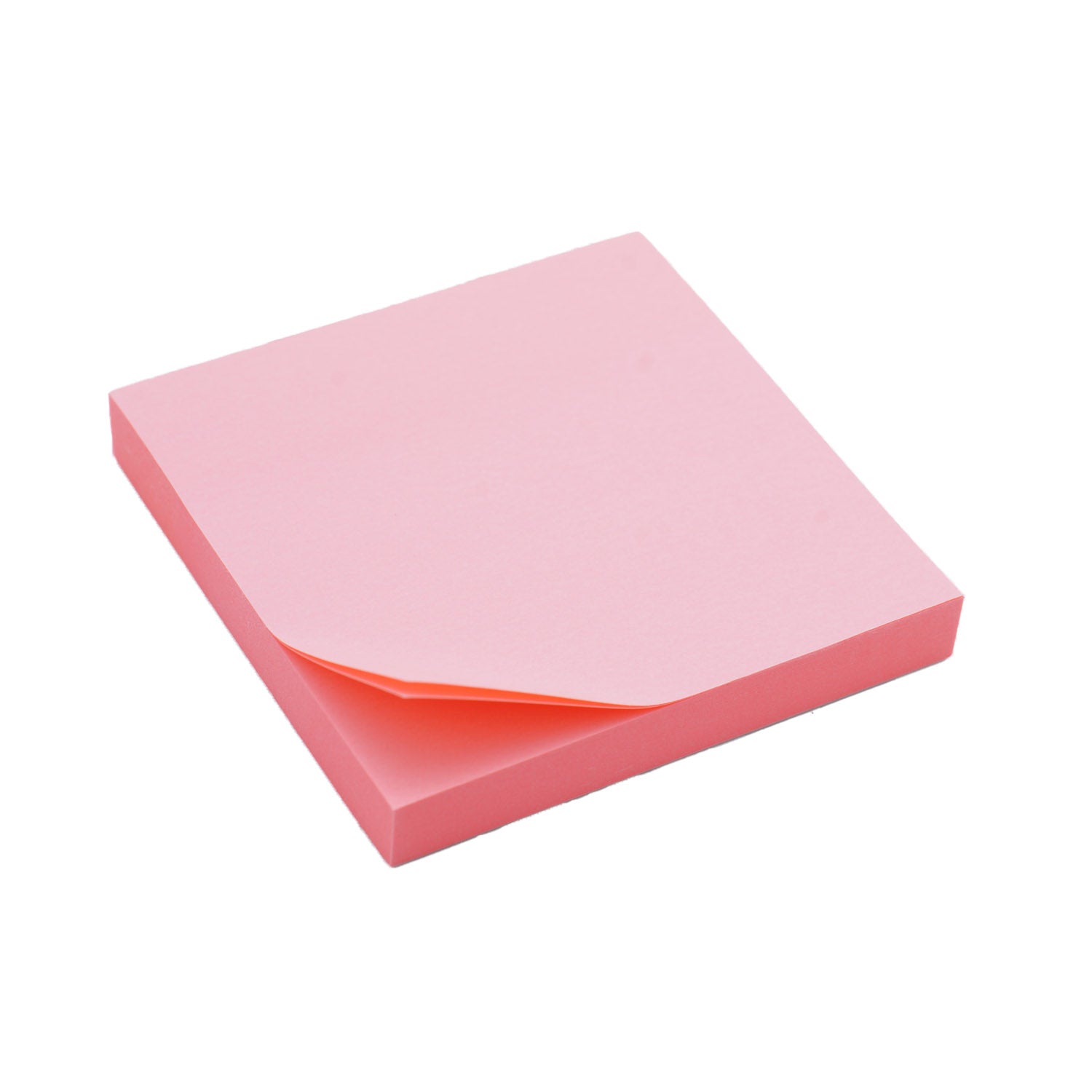 Plain Sticky Notes 3x3 Inch Assorted Color Gift Label Paper Tag Stickers (Pack of 1 Piece, 100 Sheets Per Piece) [jefs-offcstnry-00013-m8]