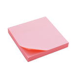 Plain Sticky Notes 3x3 Inch Assorted Color Gift Label Paper Tag Stickers (Pack of 1 Piece, 100 Sheets Per Piece) [jefs-offcstnry-00013-m8]