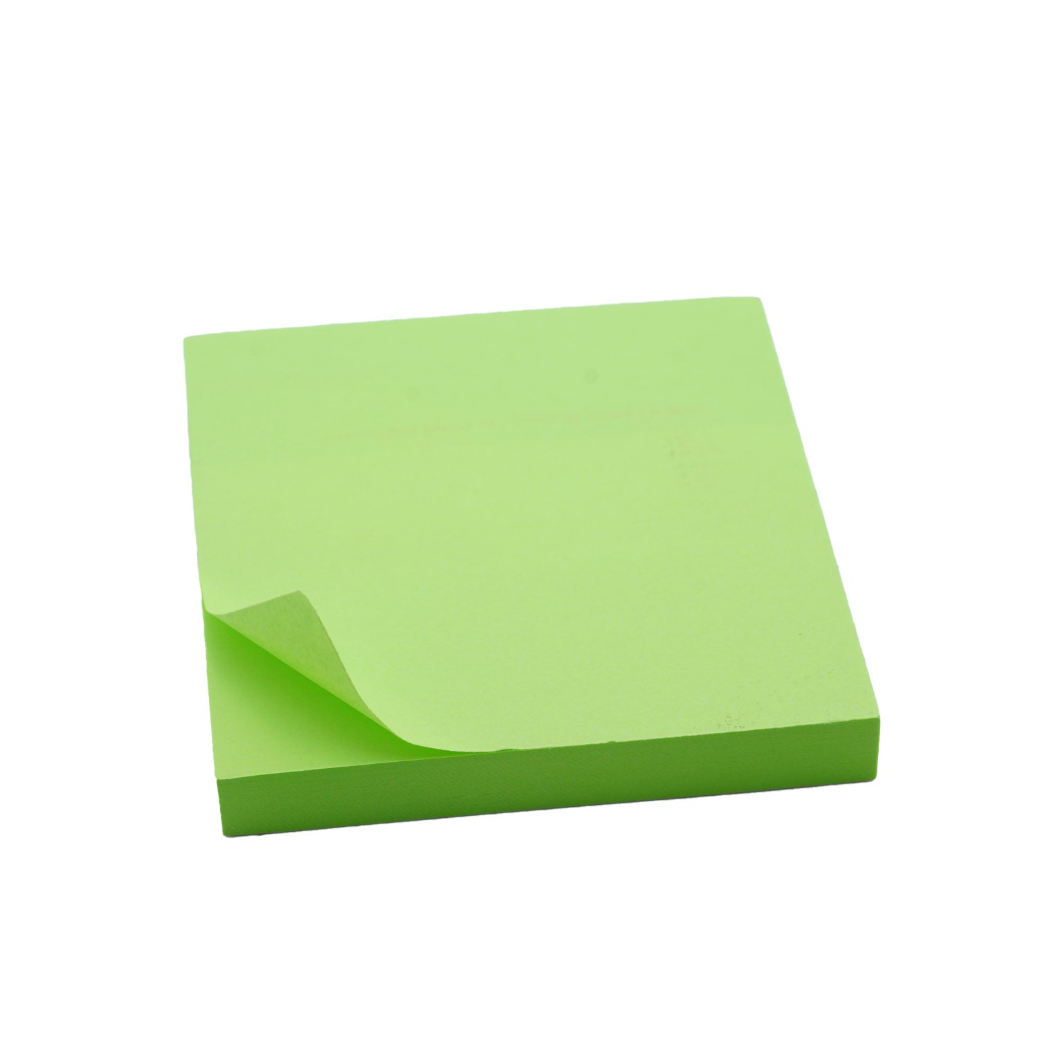 Plain Sticky Notes 3x3 Inch Assorted Color Gift Label Paper Tag Stickers (Pack of 1 Piece, 100 Sheets Per Piece) [jefs-offcstnry-00013-m8]