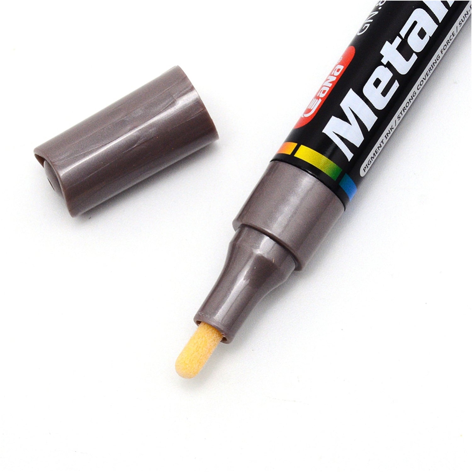 Epoxy Resin Drawing Pens (1 Piece, Dark Grey Color Writing) Graffiti Signature Markers For DIY Crafts Multipurpose