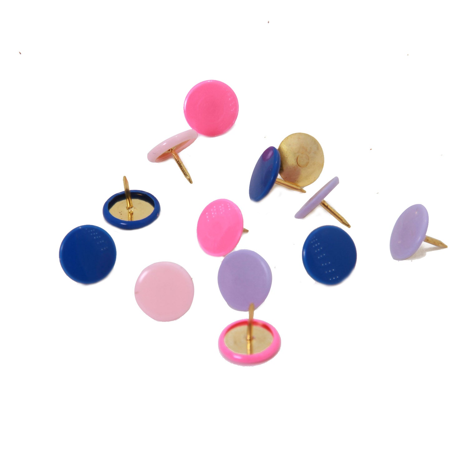 Plastic Map Notice Board Desk Push Pins Button (30 Pcs, 10 Grams) 1 CM [jefs-offcstnry-00042-m4]