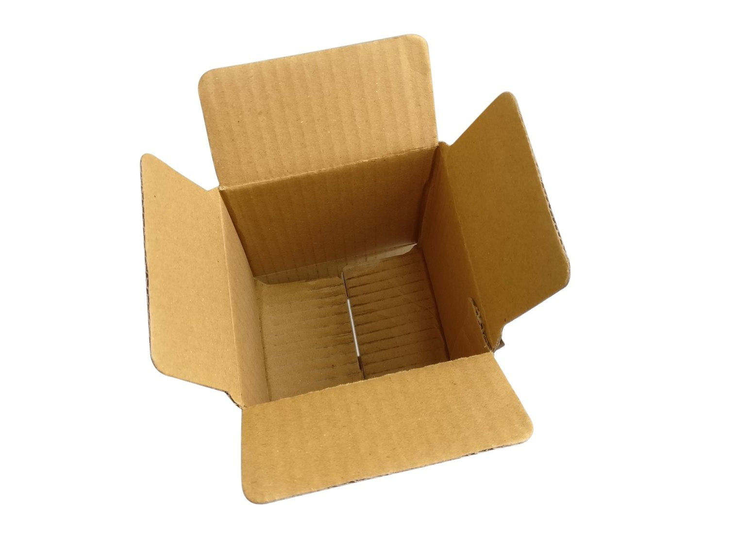 Corrugated Packing Multipurpose Box (Pack of 10 Pieces) Brown Cube 3x3x3 Inch For Shipping  [jefs-pack-boxnsupp-00003-m9]